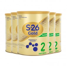 【12月大促】【新西兰直邮包邮】【新旧包装混发】Wyeth 惠氏 S26金装奶粉2段 900克x6罐/箱（6-12个月）【收件人身份证必须上传】【新疆、西藏、内蒙古、青海、宁夏、海南、甘肃，需加收运费】